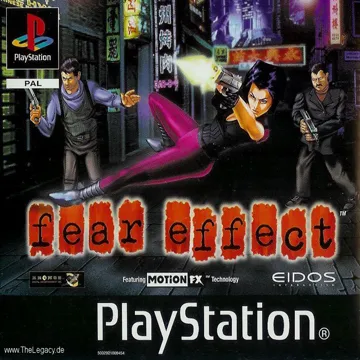 Fear Effect (EU) box cover front